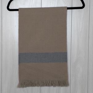 Peter Macarthur Lambswool & Angora Scarf 59 x 10.75 Made in Scotland